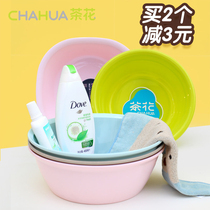 Camellia washbasin Plastic basin Baby washbasin Washbasin Baby washbasin Washbasin Large washbasin set