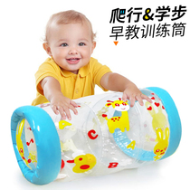 Inflatable baby learning to climb roller Baby practice climbing tube Baby exercise Early education auxiliary learning to crawl plastic trainer