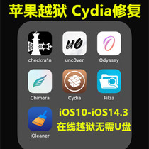 Repair Apple jailbreak remote iphone6 6s 8P X XR MAX iOS14 12 13 system cydia
