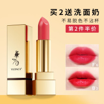 VLONCA Forbidden City lipstick female niche brand is not easy to fade no cup no decolorization parity niche lipstick