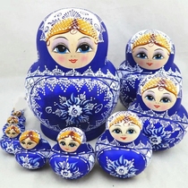 Genuine Russian Jacket 10 Layers Linden Wood China Wind Festival Gift Children Puzzle Toy Pendulum