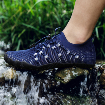 Swimming shoes for men and women sandals diving shoes outdoor wading traceability shoes quick dry non-slip anti-cut red foot skin shoes men
