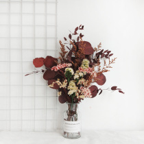 Norse style dried flower bouquet forever flower home decoration real flower hipster art vase living room desktop ornaments