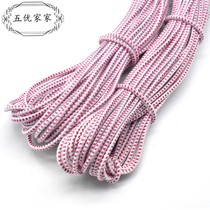 Old-fashioned round elastic belt rubber rope high stretch pants underwear leather rope children jumping band sewing accessories