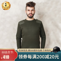 American Alpha Alpha industrial sweater warm tight knit Commando sweater Slim military shirt