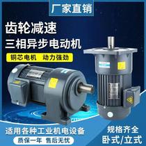28-axis 400W750W1100W gear reduction speed regulating motor horizontal AC variable line Motor
