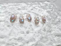 Warm Genie Meryl Sheet Handmade Phototherapy Wearwear Chia Fake Nail Sticker INS Length Money JX Handmade Medecor Diamond