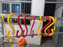  Construction site wire and cable hook shelf tube S-shaped hanging ditch insulation hook s-shaped scaffolding Plastic nuclear power plant plant