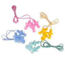 English hair umbrella earplug comfortable earplug with rope earplug universal swimming earplug for boys and girls