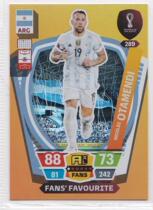 Panini PANINI 2022 World Cup Card 289 FF Argentina Otamendi