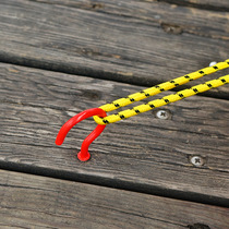 Outdoor camp wood floor thread nail nail plus thick deck camp nail sky curtain fixed sheep eye ring adhesive hook camping