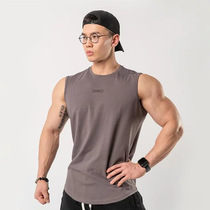 Muscle brothers fitness vest ins high bomb 2020 equipment training basketball brothers sports Tide brand sleeveless T-shirt men