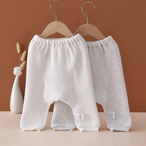 Baby large pp trousers clip cotton autumn and winter style baby pure cotton warm autumn pants sleeping pants children thickened to hit bottom big fart pants