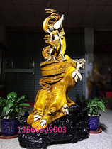 Jin Sinan wood carving small leaves Jinnan beauty ornaments Ebony animal crafts figure shady wood root carving Guanyin