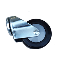 Corrien hand-push factory sweeper accessories front wheel unpowered industrial sweeper wheel universal wheel