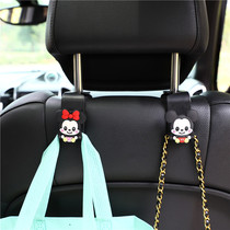 Car hook seat back decoration car multi-functional storage cute cartoon car rear seat invisible small hook