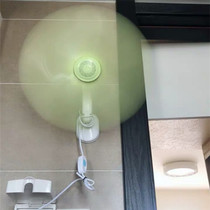 Wall fan Wall-mounted dormitory bed fan mute household kitchen bathroom punch-free wall-mounted small electric fan