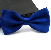 Dankai Joker shirt bow tie tie tie adult children gentleman dress texture bow solid color Conan Silk