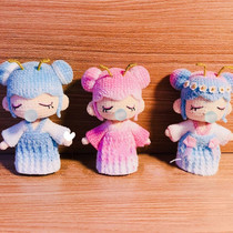 Handmade DIY Crochet Doll 427 Butterfly Fine Girl Chinese Electronic Tutu Tutorial Cute Doll Small Paparazzi Sentiment