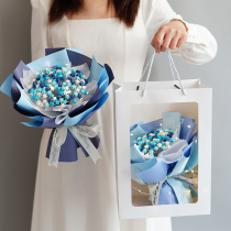 Creative Diy Stars Bouquet Folded Stars Paper Material Bag Send Girlfriend Girlfriends Birthday Gift 7 New Years Eve