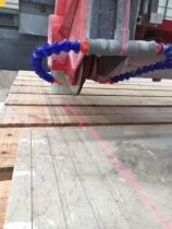 Shengda giant wheel Kaida bridge cutting machine infrared probe high brightness green knife cutting machine line daytime