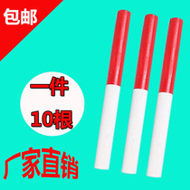 Baton Athletics Competitions Special Kindergarten Early Playground Instruments Red White Wooden Relay Baton Children Sports Fitness Stick