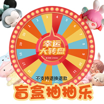 In the live broadcast room lucky big turntable blind box 2 boxes are not returned please think twice before changing the blind box