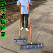 All-steel push plate thickened push dung shovel Debris cleaning shovel Manganese steel Tun grain shovel sun grain shovel Loft dung cleaning plus
