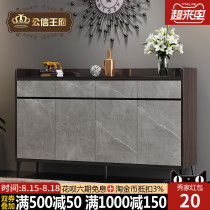 Italian light luxury shoe cabinet Household door entrance cabinet Modern simple large-capacity entrance foyer cabinet Balcony locker
