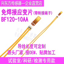 Welding-free strain gauge 120-10aa steel steel plate rock strain gauge strain gauge