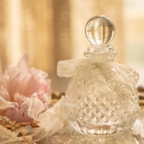 vintage French extravagant relief vintage perfume bottle storage decoration ornaments photo props to send lace