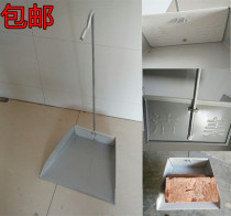 Stainless steel garbage shovel household sweeping dustpan thick iron dustpan iron dustpan garbage bucket ash bucket