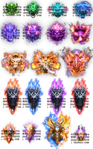 (Legendary End Tour Page Tour Hand Tour Game Material) Artifact) Magic Weapon Class) 19 Exclusive Shield Sequence Frames