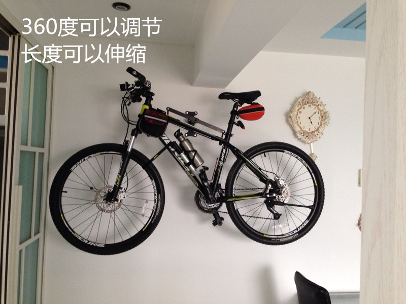 Bicycle Hanger High Strength Wall Hanger Indoor Household Bicycle Mountain Bike Road Car Display Parking Frame