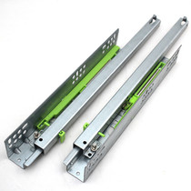 KAV Germany Kaiwei 2-section hidden drawer slide rail custom damping three-section riding track hidden riding drawer