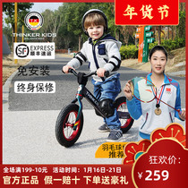 German Thinkerkids balance car children's pedless slide car 1-3-6-year-old girl sliding toddler toy