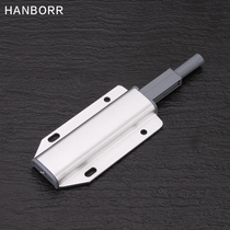 Single bullet cabinet Wardrobe door Push-on self-bouncing rebound cabinet door invisible pull-free handle Magnetic press bomb touch beads
