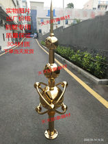 Decorative Lightning Rod roof outdoor (package freight) special titanium Villa household House