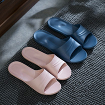  Hotel slippers five-star bathroom with high-end non-disposable indoor non-slip soft bottom deodorant lightweight drag men and women