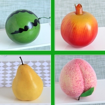 Simulation fruit watermelon model fake pomegranate Peach Pear props fruit and vegetables decoration foam fruit and vegetable decoration