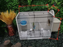 Bird cage European boutique display cage Export bird cage Parrot cage display bird cage Display bird cage