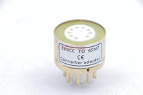 Gold plated electronic tube converting seat E80CC 6SN7 6SN7 6N8P 6N8P copper shell