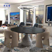 Nordic Rockboard Table Hot Pin Chart Modern Minima Marble Rochburg Solid Wood Round Table Table
