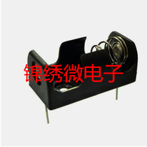 ER14250 pin lithium battery box 1 2aa battery holder N battery box pp material soft copper pin environmental protection