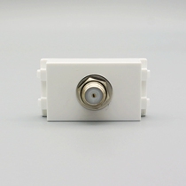 128 Type F-head broadband TV digital broadband TV single port panel F-head TV Socket F Imperial wall plug