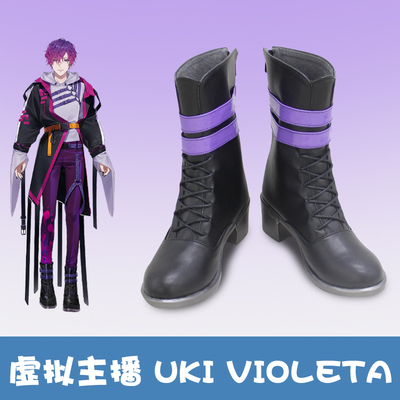 taobao agent F6153 Rainbow Society virtual anchor NOCTYX VTuber Uki Violeta Cos shoes COSPLAY shoes