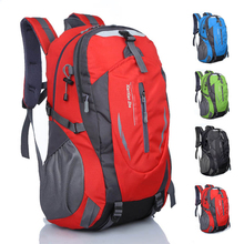 Экскурсионная сумка 40L, легкий туристический рюкзак большой вместимости, сумка с двумя плечами, водонепроницаемая верхом, сумка
