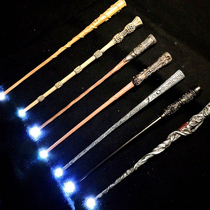 Harry Potter Wand glowing magic wand Dumbledore Hermione Ron with lights LED around toy props