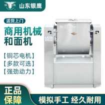 Commercial Shandong Silver Eagle and noodle machine T J Y type mixing paddle large capacity automatic high quality stainless steel mixer