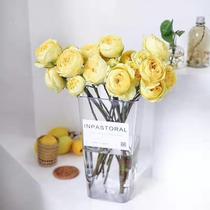 Wake Flower Barrel Flower Shop Special Acrylic Method Type Large Deepwater Folding Flowers Barrel Plastic Flower Arrangement Bucket of Flower Bucket